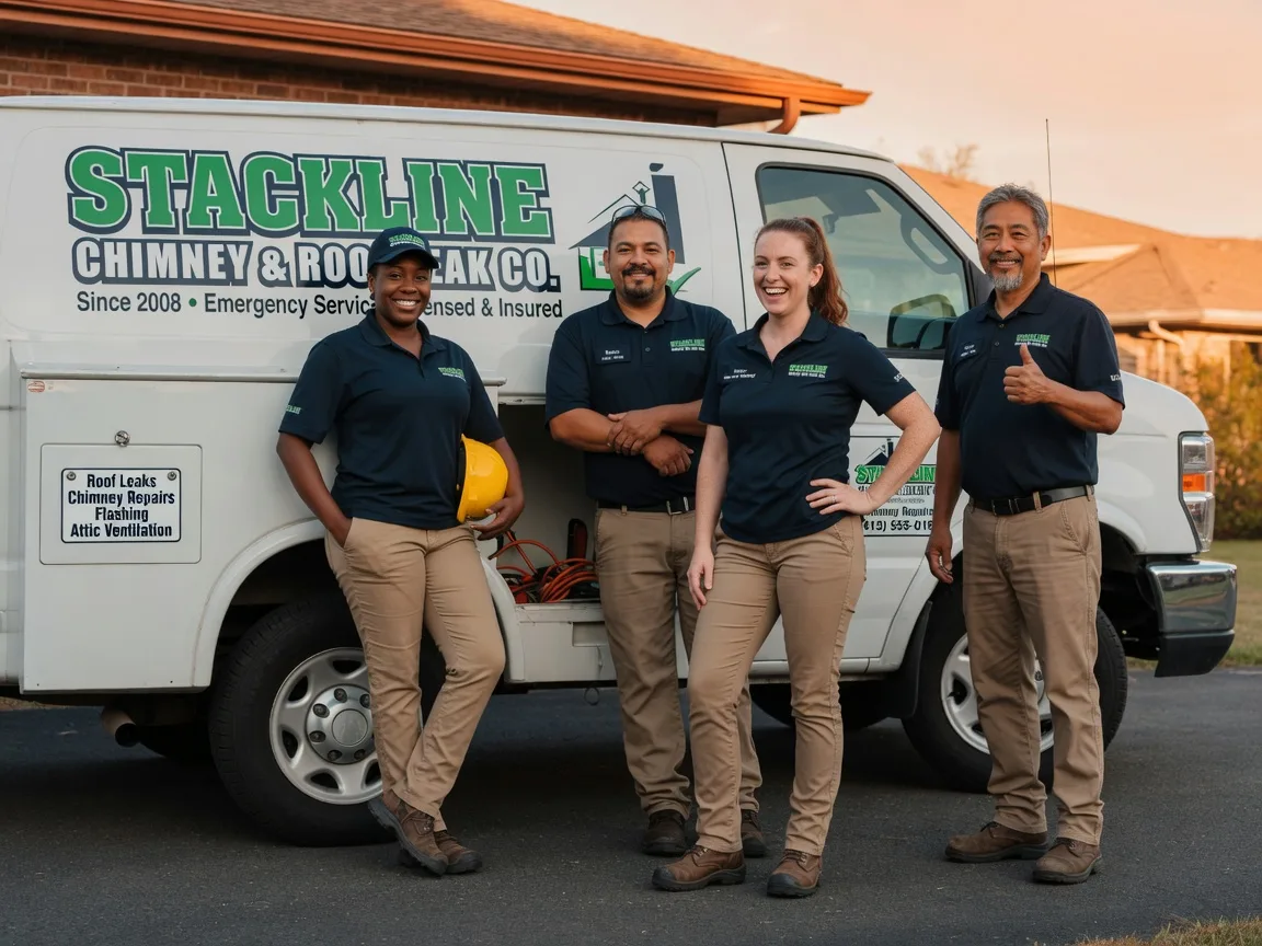 Chimney flashing repair company in Santa Ana, CA